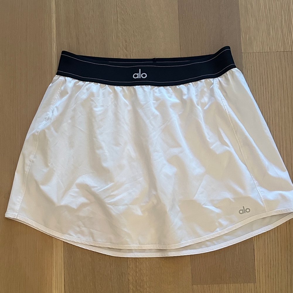 Alo White Skirt